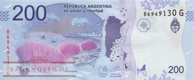 Argentinien - 200  Pesos (#364-G_UNC)