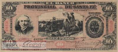 Argentina - 10  Pesos - advertisment banknote (#997_UNC)