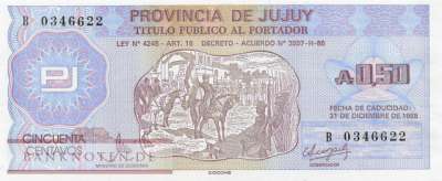 Argentinien - Jujuy - 50  Centavos (#S2402_UNC)