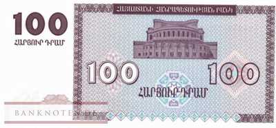 Armenia - 100  Drams (#036a_UNC)