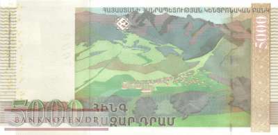 Armenien - 5.000  Drams (#051a_UNC)