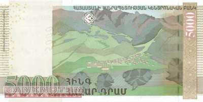 Armenien - 5.000  Drams (#051b_UNC)