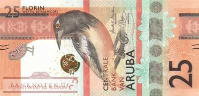 Aruba - 25  Florin (#022a_UNC)