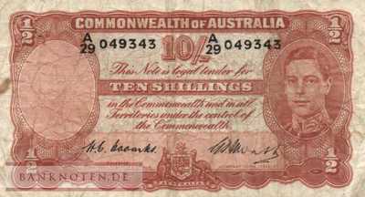 Australien - 10  Shillings (#025c_F)