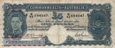 Australien - 5  Pounds (#027b_F)