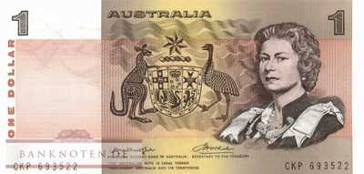 Australia - 1  Dollar (#042b2_UNC)