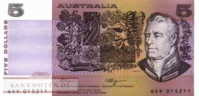 Australia - 5  Dollars (#044f_UNC)