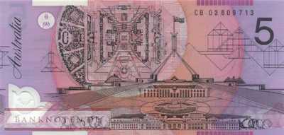 Australia - 5  Dollars (#057b_UNC)
