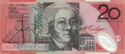 Australia - 20  Dollars (#059g_UNC)