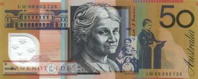 Australia - 50  Dollars (#060g_UNC)