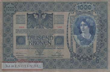 Österreich - 1.000  Kronen (#008a_F)