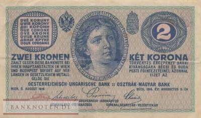 Österreich - 2  Kronen (#017b_VF)