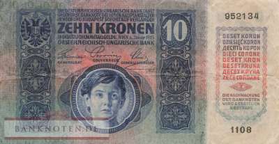 Österreich - 10  Kronen (#019_VF)