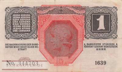 Österreich - 1  Krone (#020_VF)