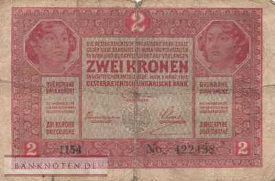 Österreich - 2  Kronen (#021_VG)