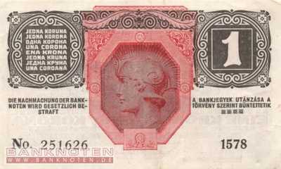 Österreich - 1  Krone (#049_VF)