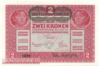 Austria - 2  Kronen (#050_UNC)