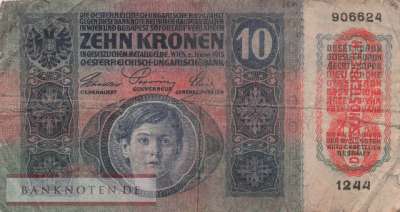 Österreich - 10  Kronen (#051a-1_VG)