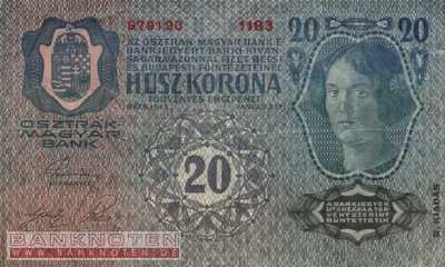 Österreich - 20  Kronen (#053a-1_VF)
