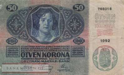 Österreich - 50  Kronen (#054a_F)