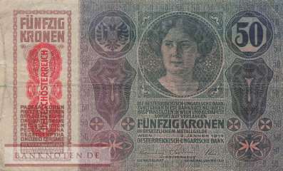 Österreich - 50  Kronen (#054a_F)