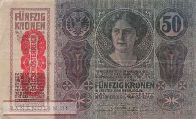 Österreich - 50  Kronen (#054a_VG)