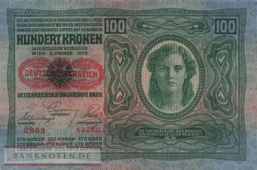Austria - 100  Kronen (#056a-1_AU)