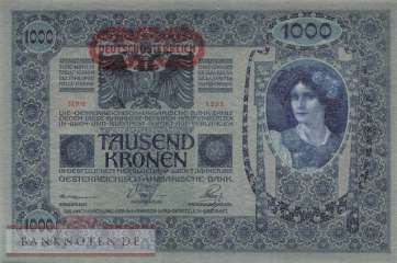 Österreich - 1.000  Kronen (#057_XF)