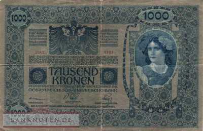 Österreich - 1.000  Kronen (#059_F)