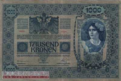 Österreich - 1.000  Kronen (#059_VF)