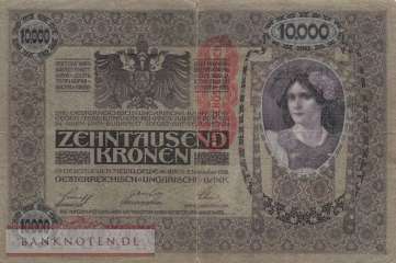 Österreich - 10.000  Kronen (#064_VG)