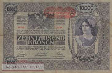 Österreich - 10.000  Kronen (#065_VG)