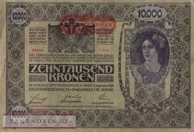 Österreich - 10.000  Kronen (#066-2_F)