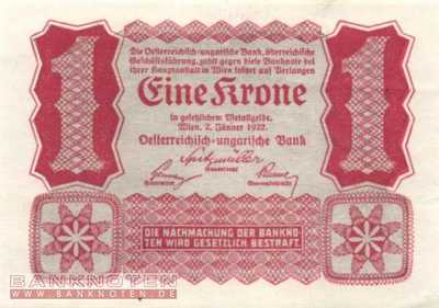 Österreich - 1  Krone (#073_XF)