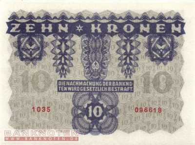 Österreich - 10  Kronen (#075_UNC)