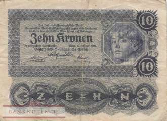 Österreich - 10  Kronen (#075_F)