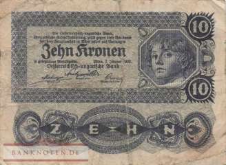 Österreich - 10  Kronen (#075_VG)