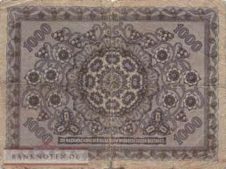 Österreich - 1.000  Kronen (#078-1_VG)