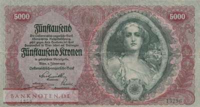 Austria - 5.000  Kronen (#079_F)