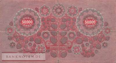 Österreich - 50.000  Kronen (#080-1_VG)