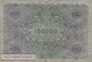 Österreich - 100.000  Kronen (#081_G)