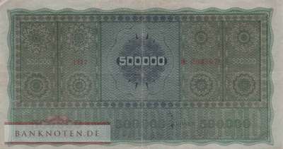 Österreich - 500.000  Kronen (#084_VF)