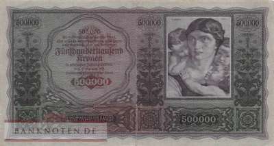 Österreich - 500.000  Kronen (#084_F)