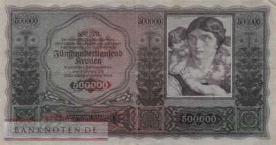 Österreich - 500.000  Kronen (#084_VF)