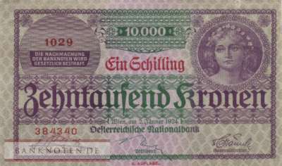 Österreich - 1  Schilling (#087_AU)