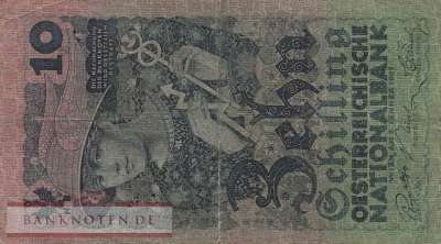 Österreich - 10  Schilling (#094_F)