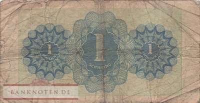 Österreich - 1  Schilling (#103b_VG)
