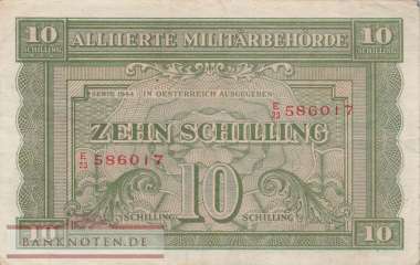 Österreich - 10  Schilling (#106-2_VF)