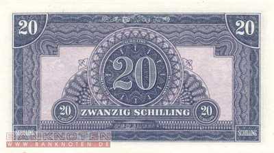 Österreich - 20  Schilling (#107_AU)