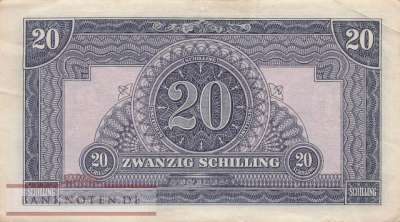 Österreich - 20  Schilling (#107_VF)